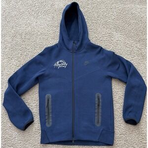 Nike‎ Rare Team Issued Penn State Bball Men's Tech Fleece Full-Zip Hoodie Small
